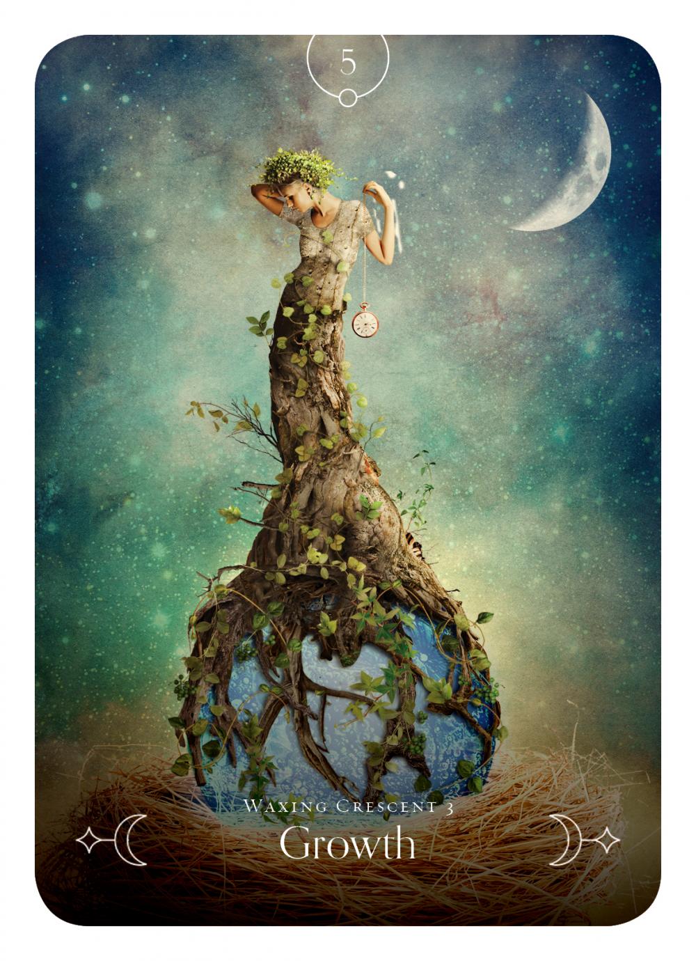 Queen of the Moon Oracle Cards